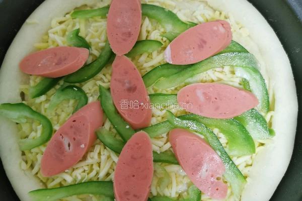 火腿披萨的做法图解15