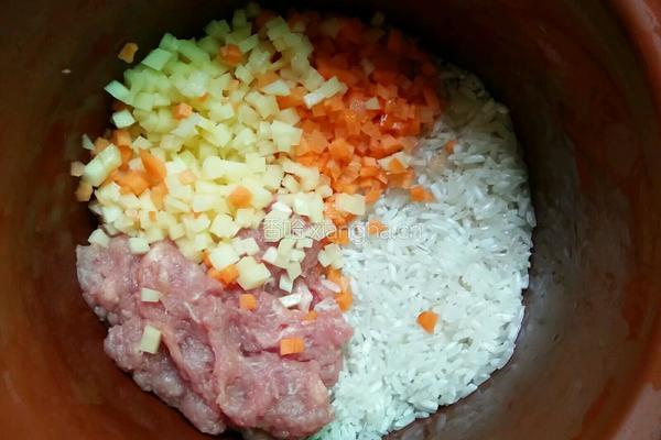 胡萝卜土豆牛肉饭的做法图解4