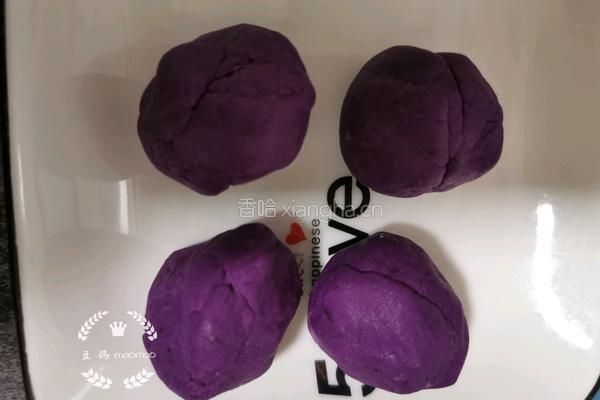 紫薯白芸豆馅饼的做法图解4