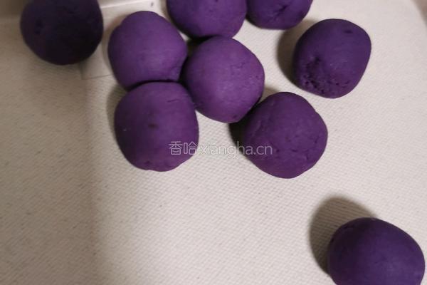 紫薯小丸子的做法图解4