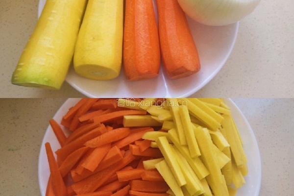 新疆羊肉抓饭的做法图解1