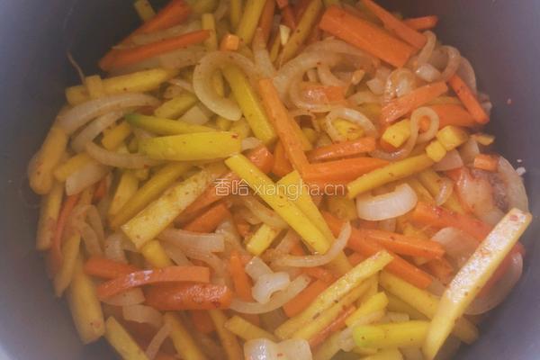 新疆羊肉抓饭的做法图解6