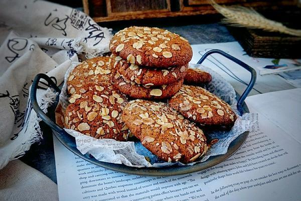 燕麦红糖全麦酥的做法图解10