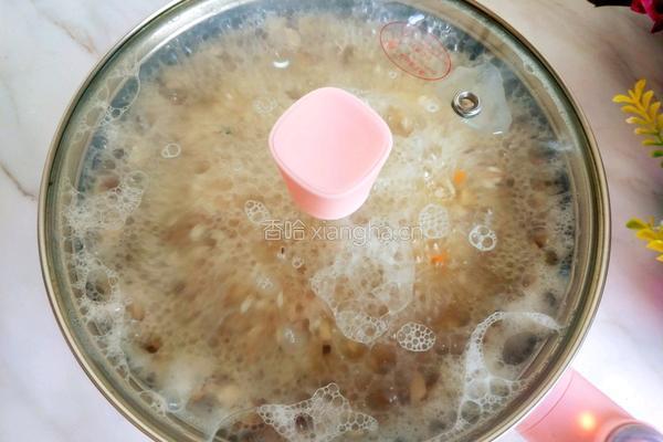 香菇胡萝卜鸡肉粥的做法图解14