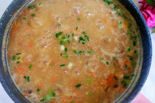 香菇胡萝卜鸡肉粥的做法图解18
