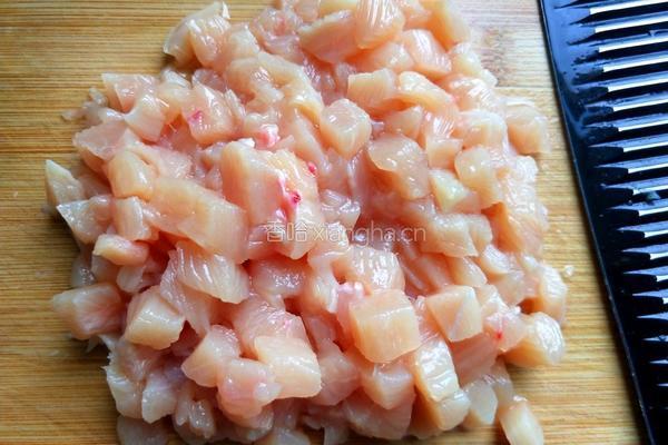 毛豆米炒鸡丁的做法图解5