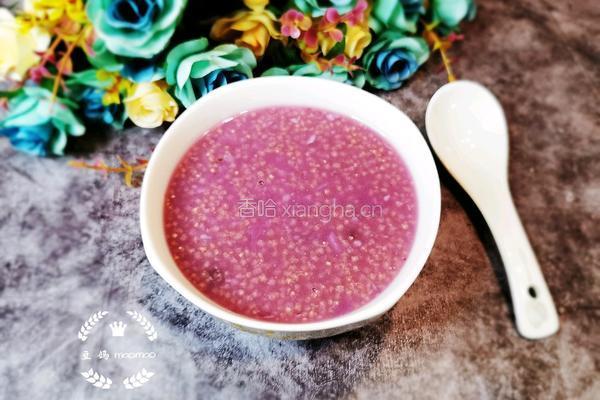 紫薯小米粥的做法图解8