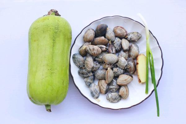 丝瓜花甲汤的做法图解1