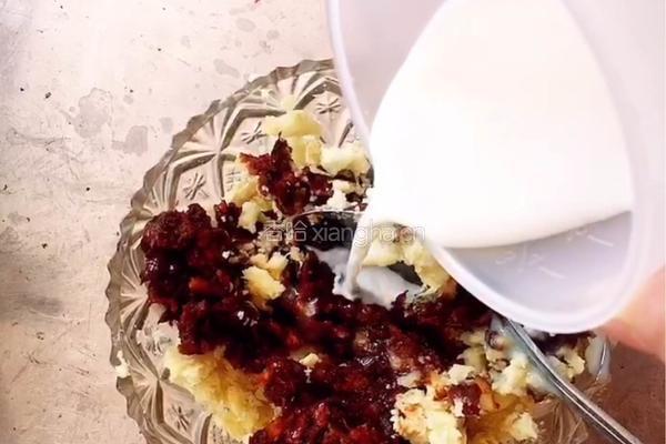 红枣芝士焗红薯的做法图解6
