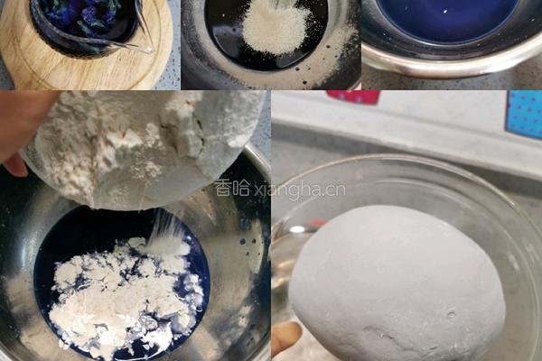 章鱼豆沙包的做法图解1