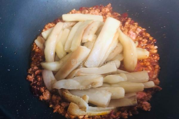 茄子这样做,比肉还好吃,不一样的肉沫茄子的做法图解8
