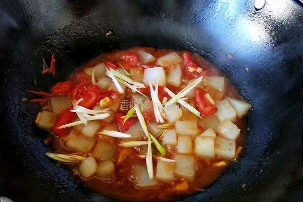 炒凉粉的做法图解7