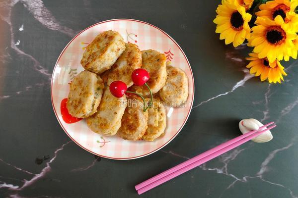 藕夹饼的做法图解12