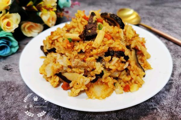 腊肠香菇土豆焖饭的做法图解10