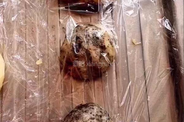 黑芝麻小面包的做法图解12