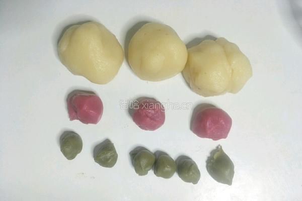 桃子馅的桃子的做法图解11