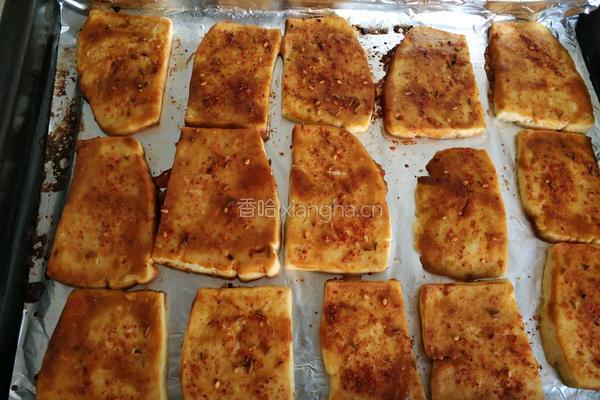 香辣烤豆腐的做法图解6