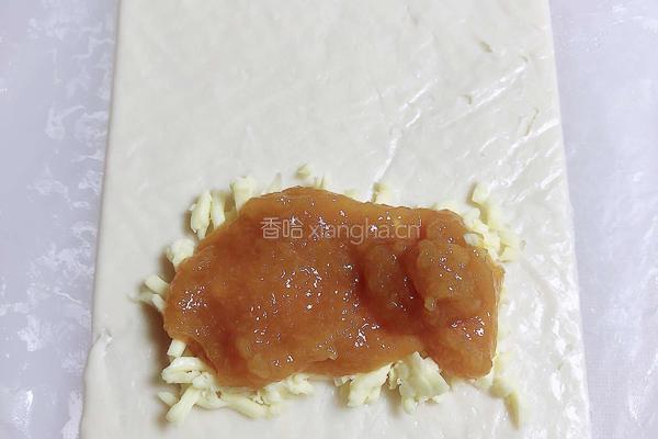 黄桃酱芝心派的做法图解4