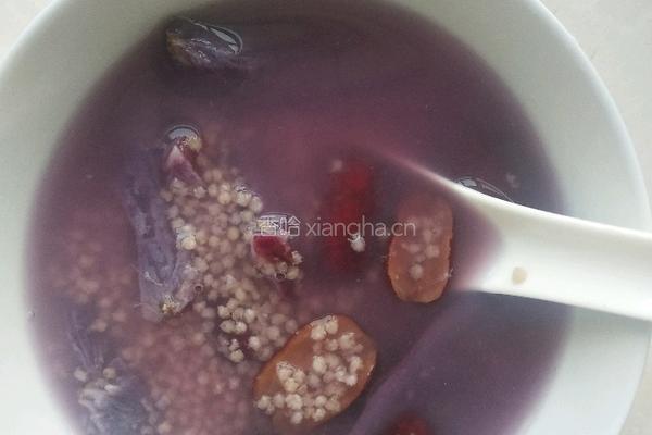 紫薯小米粥的做法图解6