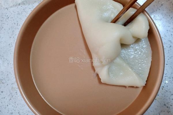 火龙果糯米糍的做法图解4