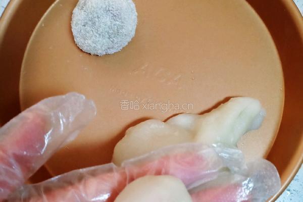 火龙果糯米糍的做法图解7