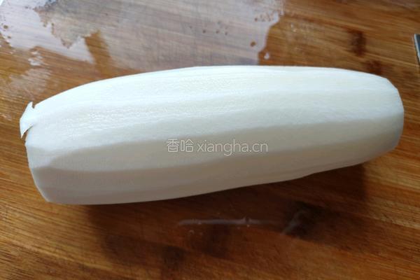 红烧萝卜的做法图解1