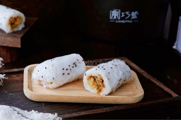 粢米饭团的做法图解15