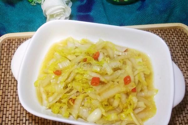 辣味娃娃菜的做法图解7