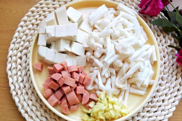 菌菇豆腐汤的做法图解4