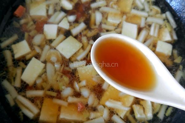 菌菇豆腐汤的做法图解9