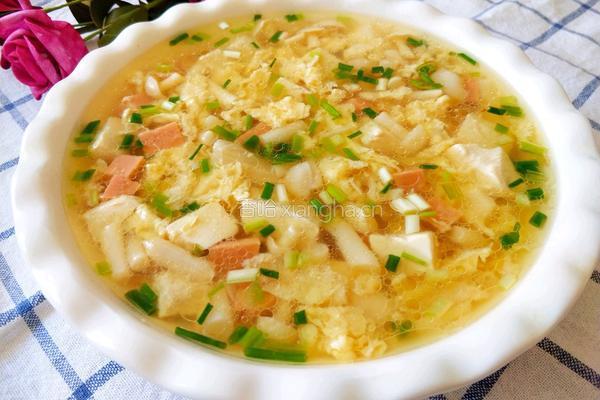 菌菇豆腐汤的做法图解12