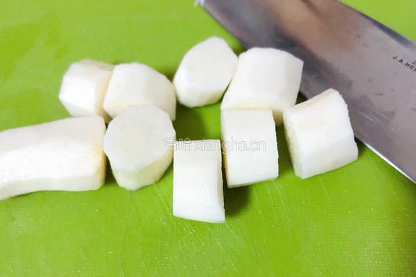 宝宝辅食——山药鲜虾片的做法图解2