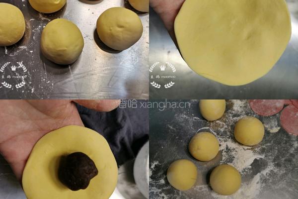 萌妹子豆沙包的做法图解10