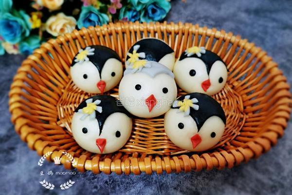 小企鹅馒头的做法图解15