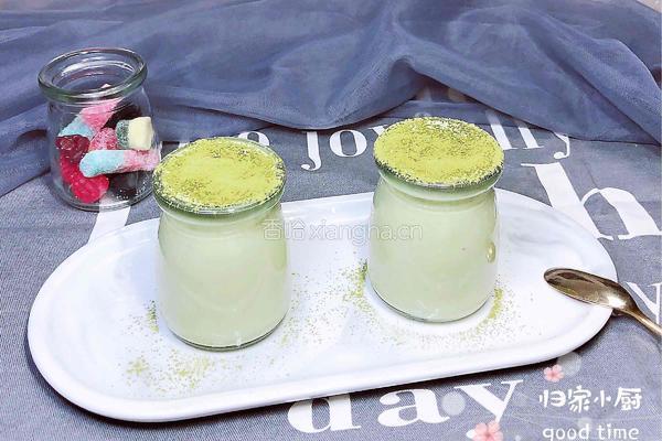 日式抹茶豆腐布丁的做法图解19