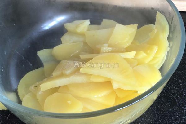梅子蛋黄土豆泥的做法图解4
