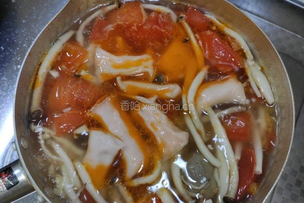 番茄白玉汤的做法图解10
