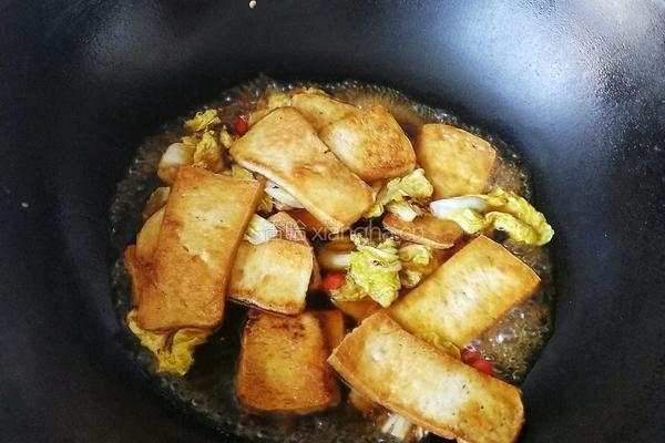 辣味豆腐的做法图解7