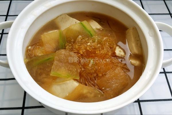 冬瓜豆腐汤的做法图解13