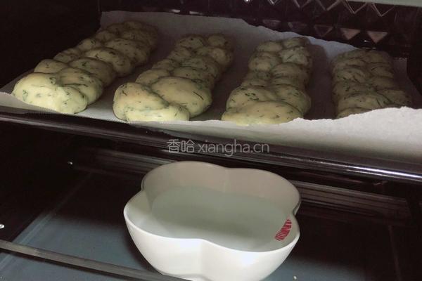 茴香酒酿辫子面包的做法图解18