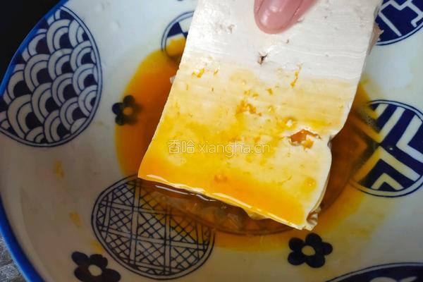 鸡肉豆腐饼的做法图解9