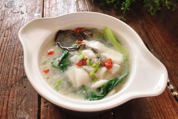 青菜鱼片汤的做法图解10