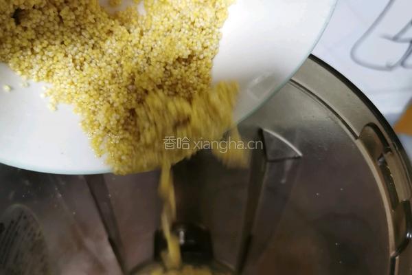 南瓜小米浓汤的做法图解5
