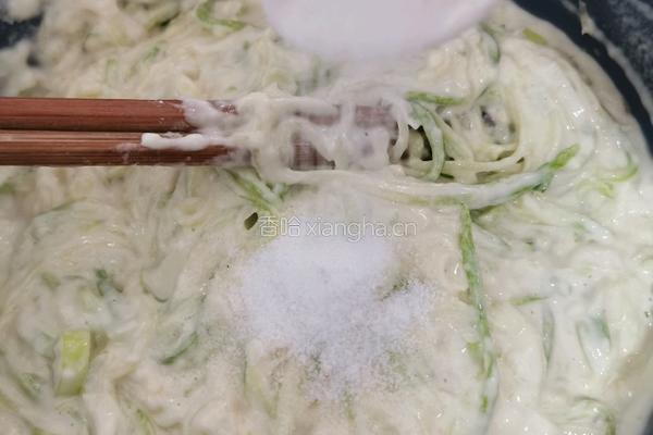 西葫芦软饼的做法图解9