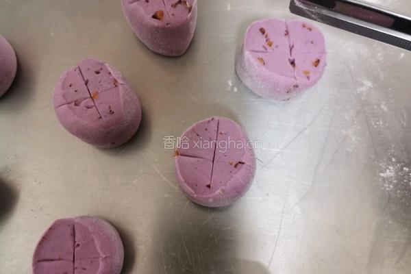 紫薯红枣小馒头的做法图解9
