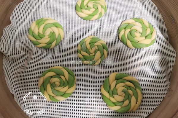 菠菜南瓜馒头棒棒糖的做法图解11