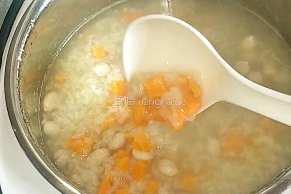 红薯糯米花生粥的做法图解8