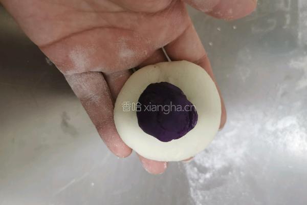 苹果紫薯包的做法图解5