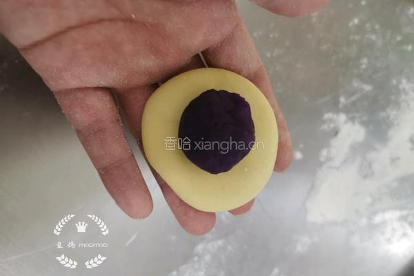 玉米紫薯包的做法图解7