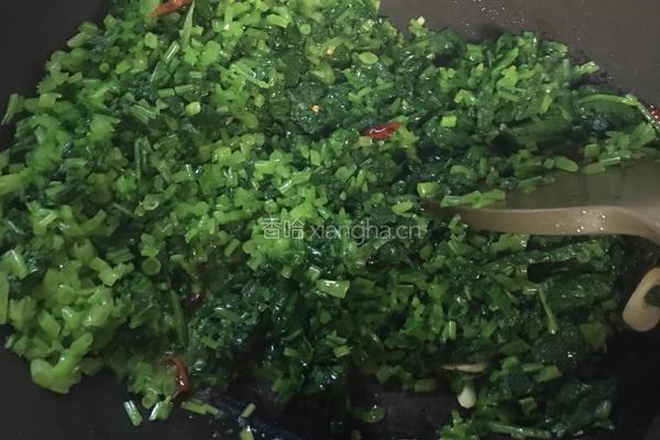 尖椒油菜的做法图解5
